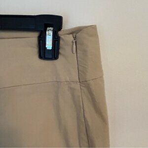 Banana Republic Stretch Khaki Tan Beige Pencil Skirt Size 10‎